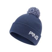 Ping Gents Cresting Knit Hat Deep Sea Blue image