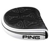 Ping Core Mallet Putter Cover 214  White - Black image