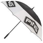 Ping 68" Tour Double Canopy Umbrella  Black - White image