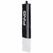 Ping 214 Trifold Towel 21"x16"  Black - White image