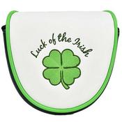 PRG Originals Mallet Putter Headcover Green Luck Of The Irish image