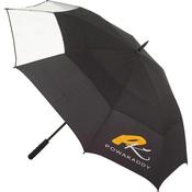 Powakaddy 64" Auto Clearview Double Canopy Umbrell  ONE