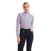 Rohnisch Ladies Addy Long Sleeve Shirt Small Logo Rose