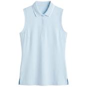Rohnisch Ladies Deni S/Less Polo Shirt Small Skyway image