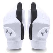 Under Armour ColdGear Ladies Glove  Pair Small White - Black