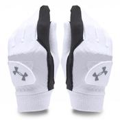 Under Armour ColdGear Ladies Glove  Pair Small White - Black