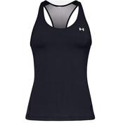 Under Armour Ladies Heatgear Racer Tank XSmall Black 001