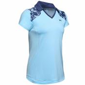 Under Armour Ladies Zinger Blocked Polo XSmall Blue 494 image