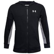 Under Armour Boys Rival Terry Full Zip Top Youths Medium Black 001 image
