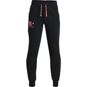 Under Armour Boys Rival Terry Pants Youths Small Black 001 image