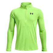 Under Armour Boys Tech 2.0 1/2 Zip Top Youths Small Lime 752 image