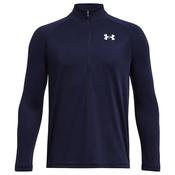 Under Armour Boys Tech 2.0 1/2 Zip Top Youths Small Midnight 411