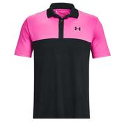 Under Armour Gents Perf 30 Color Block Polo Small Black 001 image