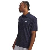 Under Armour Gents Playoff 3.0 Printed Polo Small Midnight 429