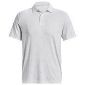Under Armour Gents Playoff 3.0 Printed Polo Small White 100 image