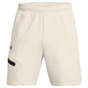 Under Armour Gents Unstoppable Fleece 7 Shorts Medium White 110