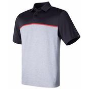 Under Armour Gents Plyoff 3.0 Stripe LB Polo Small Black 001 image