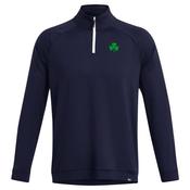 Under Armour Gents Shamrock Midlayer QZ LB Small Navy 410 image