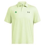Under Armour Gents T2G Shamrock Polo Large Retro Green 383
