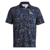 Under Armour Gents T2G Printed  Polo Small Midnight 412 image