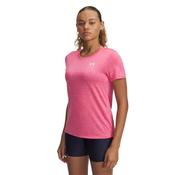 Under Armour Ladies Tech Twist S/S C-Neck Large Pink 672 image