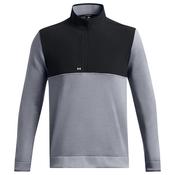 Under Armour Gents Drive Storm SF 1/2 Zip Small Steel 035
