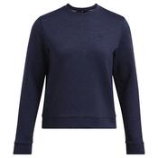 Under Armour Ladies Drive Midlayer Crew Small Navy 410 image