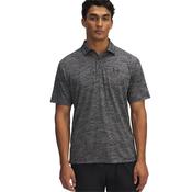 Under Armour Gents Playoff Jacquard Polo Small Black 001