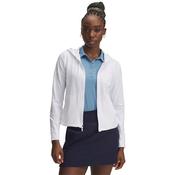 Under Armour Ladies Drive F/Zip Hoodie XSmall White 100