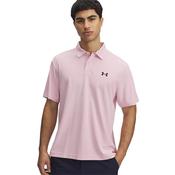 Under Armour Gents T2G Pique Polo Small Pink 647 image