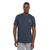 TravisMathew Gents Travel Blog T-Shirt Small Dress Blue