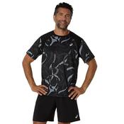 ASICS Road AOP SS Top XLarge Black image