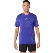 ASICS Road Seamless SS Top Small Cobalt Burst - Eggplant