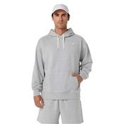 ASICS Relaxed Pullover Hoodie Small Grey Heather image