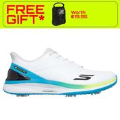 Skechers Gents Blade Tour Spiked  Shoes 7.5 White Black Multi image