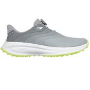 Skechers Gents Flow Twist Boa Spikeless Shoes 12 Grey image
