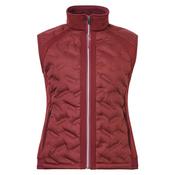 Abacus Ladies Portrush Hybrid Vest Small Cranberry 411 image