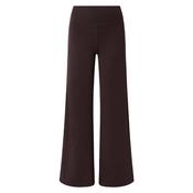 Gym + Coffee Ladies Soft Motion Wide Leg Legging Small Mocha