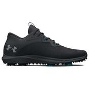Under Armour Gents Charged Draw 2 Wide Shoes 8 Black 002