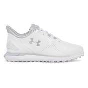 Under Armour Ladies Drive Fade Spikeless Shoes 4H White 100 image