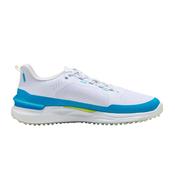 Puma Gents Ignite Elevate X Shoes 7H PUMA White Speed Blue Apple Sp image