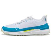 Puma Gents Ignite Elevate X Shoes 7H PUMA White Speed Blue Apple Sp image