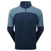 FootJoy Gents ThermoSeries Jacquard Midlayer Small NAVY SLATE