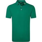 FootJoy Gents Stretch Pique Solid Polo Small Field Green