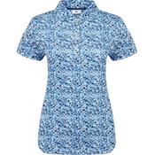 FootJoy Cap Sleeve Lisle XSmall Navy Floral Print image