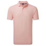 FootJoy Gents Heritage Logo Lisle Medium White - Peach image