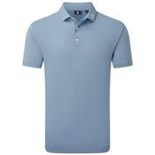 FootJoy Gents Stretch Pique Solid Medium Windward Blue image