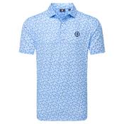 FootJoy Gents Open Championship Lisle Polo Medium Light Blue image