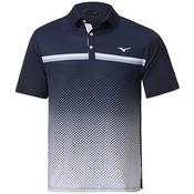 Mizuno Gents QD Elite Gradient Polo Small Deep Navy image
