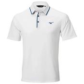 Mizuno Gents Classic Pique S/S Polo Small Optic White image